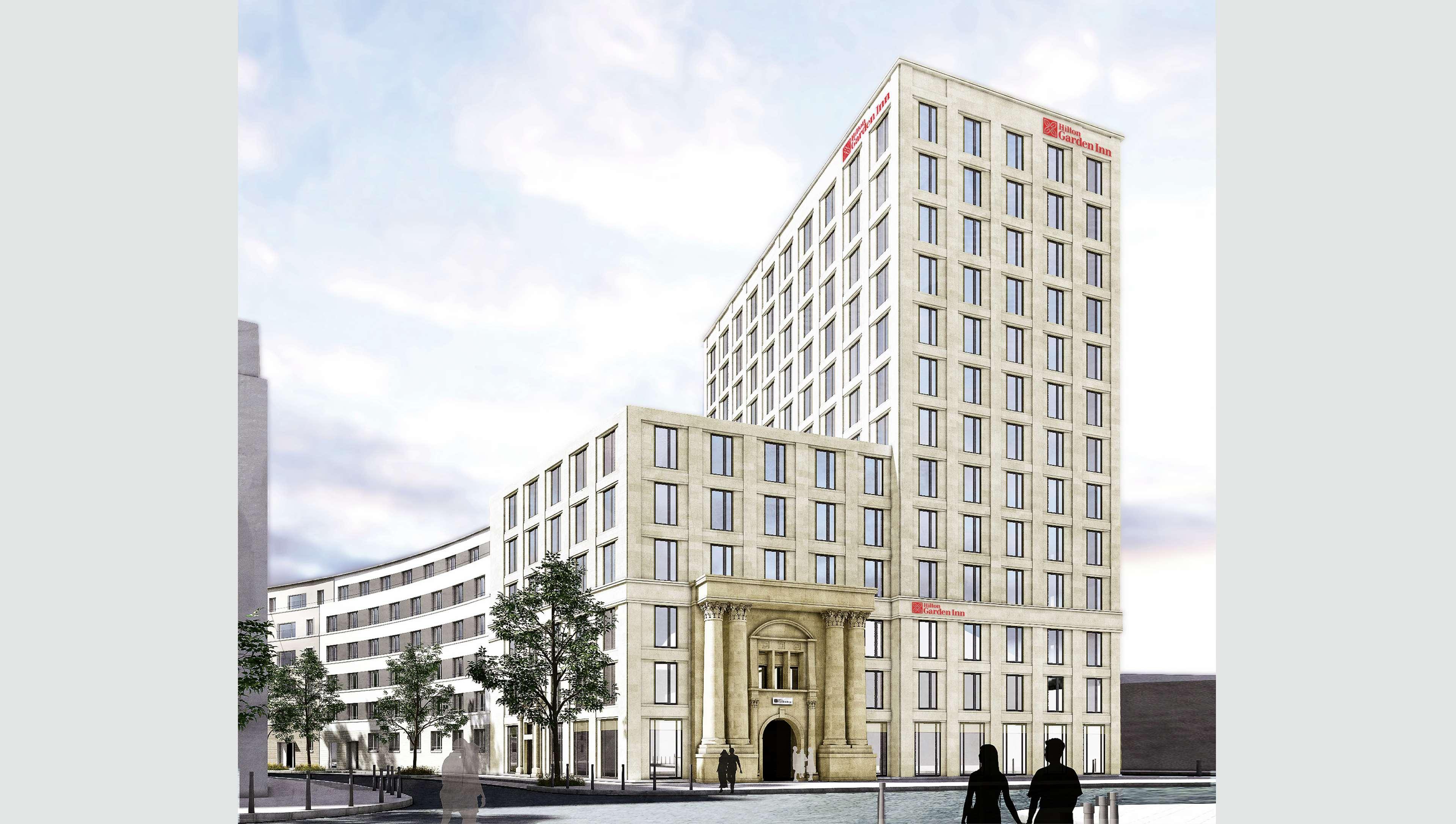 Hilton Garden Inn Mannheim Exterior foto